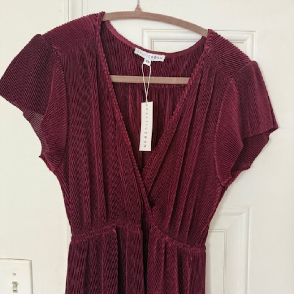 Baltic Born Athena Dress Mulberry XS NWT